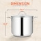 Nutrichef Ss 28Cm/15Qt Cvd Stockpot NCSP16 - alternate 5